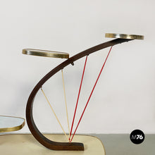 Load image into Gallery viewer, Multicolor laminate and beech plant holder or shelves, 1960s