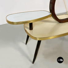 Load image into Gallery viewer, Multicolor laminate and beech plant holder or shelves, 1960s