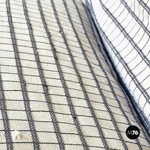 Charger l'image dans la galerie, Chromed metal and cotton Sof Sof chairs by Enzo Mari for Driade, 1980s