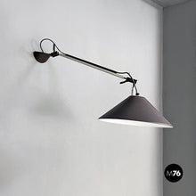 Load image into Gallery viewer, Aluminium Aggregato wall arm lamp by Enzo Mari and Giancarlo Fassina for Artemide, 1970s