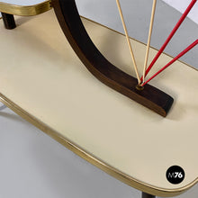 Load image into Gallery viewer, Multicolor laminate and beech plant holder or shelves, 1960s