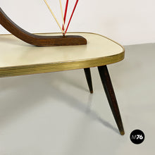 Load image into Gallery viewer, Multicolor laminate and beech plant holder or shelves, 1960s