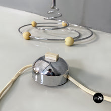 Load image into Gallery viewer, Steel floor to ceiling lamp by Francesco Fois for Reggiani Illuminazione, 1970s