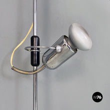Load image into Gallery viewer, Steel floor to ceiling lamp by Francesco Fois for Reggiani Illuminazione, 1970s
