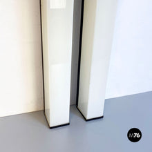 Charger l'image dans la galerie, Black metal and plexiglass neon lamps, 1970s