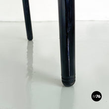 Load image into Gallery viewer, Black metal Ibisco chair by Giuseppe Raimondi for Molteni & Consonni, 1980s