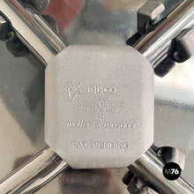 Load image into Gallery viewer, Black metal Ibisco chair by Giuseppe Raimondi for Molteni & Consonni, 1980s