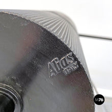 画像をギャラリービューアに読み込む, Black metal chairs "Seconda" by Mario Botta for Alias, 1985