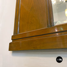 Load image into Gallery viewer, Wood and brass details dresser mirror, 1950s