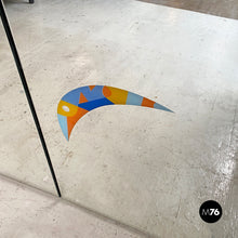 画像をギャラリービューアに読み込む, Large decorative three-piece mirror, 1980s