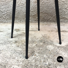 Load image into Gallery viewer, Small bar table with round green top, 1950s