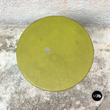 Load image into Gallery viewer, Small bar table with round green top, 1950s
