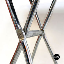 画像をギャラリービューアに読み込む, Laminate and chromed steel foldin table by Zerodisegno, 1980s