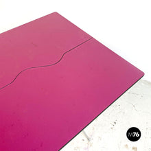 画像をギャラリービューアに読み込む, Laminate and chromed steel foldin table by Zerodisegno, 1980s