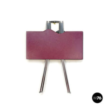 画像をギャラリービューアに読み込む, Laminate and chromed steel foldin table by Zerodisegno, 1980s