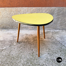 Load image into Gallery viewer, Yellow formica coffee table, 1960s
