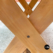 Charger l'image dans la galerie, Solid wood Crate table by Gerrit Rietveld for Cassina, 1980s