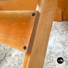 Charger l'image dans la galerie, Solid wood Crate table by Gerrit Rietveld for Cassina, 1980s