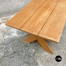 Charger l'image dans la galerie, Solid wood Crate table by Gerrit Rietveld for Cassina, 1980s