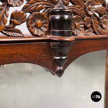 Load image into Gallery viewer, Wooden table or wall cabinet with mirror, 1930s
