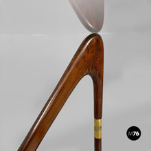 Carica l&#39;immagine nel visualizzatore di Gallery, Coffe table in glass and wood, 1950s
