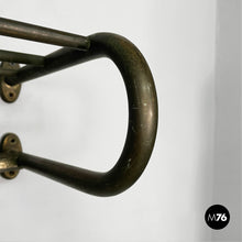 Carica l&#39;immagine nel visualizzatore di Gallery, Metal wall coat rack, 1930s
