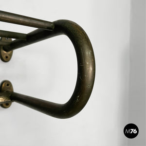 Metal wall coat rack, 1930s