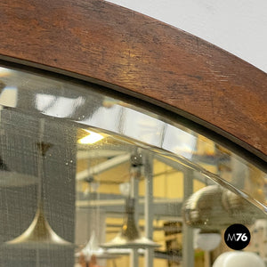 Wooden wall mirror, 1940s