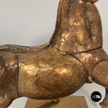 Carica l'immagine nel visualizzatore di Gallery, Sculpture Il Cavallo by Bruno Cassinari and Miguel Berrocal, 1973
