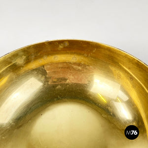 Brass round bowl, 1950s
