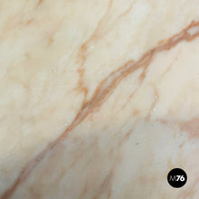 Load image into Gallery viewer, Wall console in black and pink marble, 1980s
