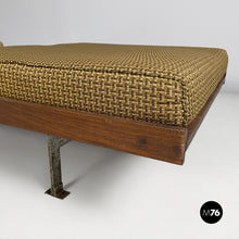 将图片加载到图库查看器，Wooden daybed with two cushions, 1930s
