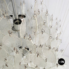 Load image into Gallery viewer, Pendant chandelier in glass, 1970s
