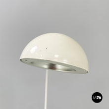 画像をギャラリービューアに読み込む, Adjustable table lamp in white metal, 1970s
