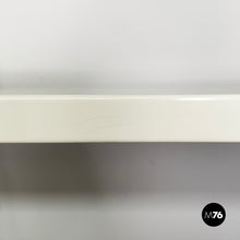 Load image into Gallery viewer, Modular wall bookcase in white metal and steel, 1980s

