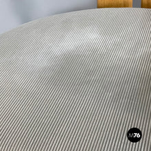 Load image into Gallery viewer, Tub chairs in wood and beige velvet, 1980s
