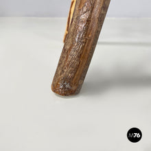 将图片加载到图库查看器，Rustic table stools in wood, 2000s
