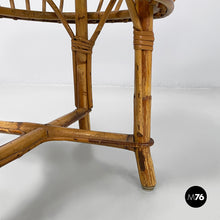 Load image into Gallery viewer, Stool in rattan, 1960s
