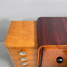 Carica l'immagine nel visualizzatore di Gallery, Sideboard in wood and steel, 1930s
