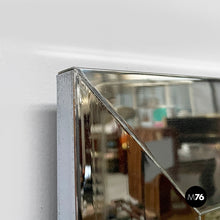 Charger l'image dans la galerie, Wall mirror in chrome metal, 1970s
