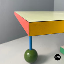 Load image into Gallery viewer, Coffe table Hollywood by Peter Shire for Memphis, 1983
