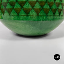 Carica l'immagine nel visualizzatore di Gallery, Green ceramic vase, 1960s
