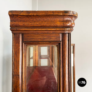 Display cases in wood and glass, mid 1800s