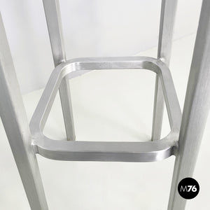 Stool in aluminum by Philippe Starck for Emeco, 2000s