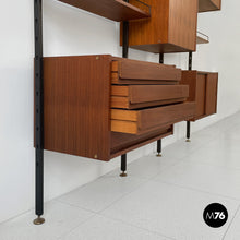 Load image into Gallery viewer, Bookcase series Selex for Industria Mobili Barovero, 1960s
