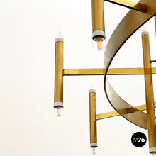 将图片加载到图库查看器，Huge chandelier by Gaetano Sciolari for Sciolari Lumi D'Arte, 1966
