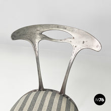 Load image into Gallery viewer, Metal and fabric chairs by Palladio, 1950s
