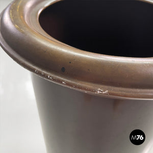 Bronze and metal umbrella stand, 1950s