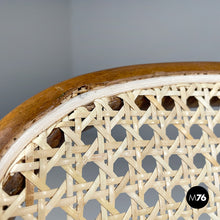 Load image into Gallery viewer, Chairs in beechwood and Vienna straw, 1970s
