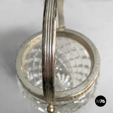 Charger l'image dans la galerie, Glass and metal cocktail shaker and ice bucket,  1960s
